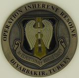 1st Expeditionary Rescue Group Turkey Pararescue / PJ  Operation INHERENT RESOLVE Air Force Challenge Coin