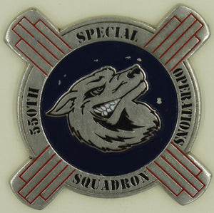 550th Special Operations Squadron MC-130H HC-130P Air Force Challenge Coin