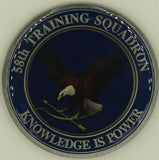 58th Special Operations Wing 58th Training Squadron Air Force Challenge Coin