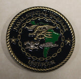 Naval Special Warfare Unit Four / NSWU-4 Homestead Florida SEAL Navy Challenge Coin