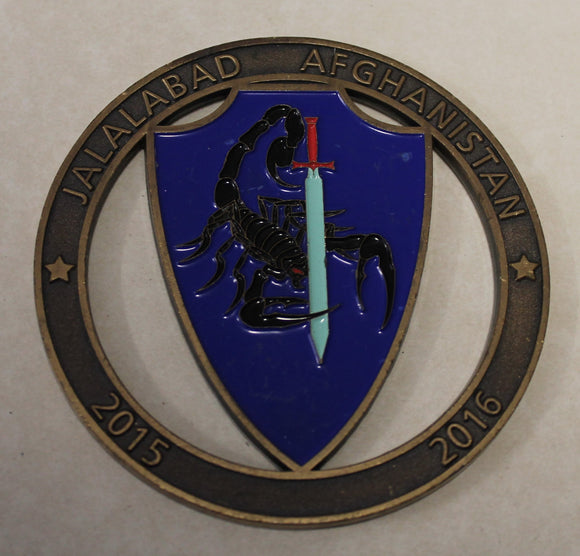 Jalalabad CIA Station JBAD Central Intelligence Agency Deployment Medallion / Challenge Coin