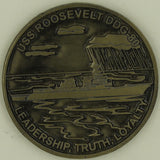 USS Roosevelt DDG-80 Navy Challenge Coin