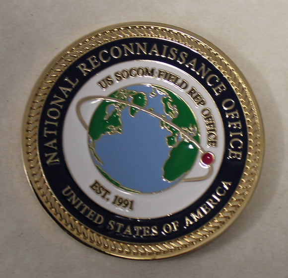 National Reconnaissance Office NRO Special Operations Command SOCOM Field Rep Challenge Coin