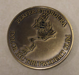 SEAL Team 5 / Five 1 Troop, C or Chez Platoon Navy Challenge Coin