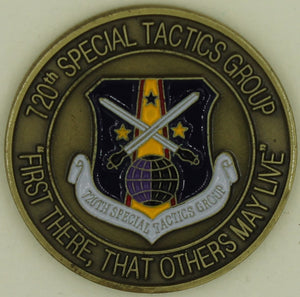 720th Special Tactics Group Pararescue/PJ Air Force Challenge Coin