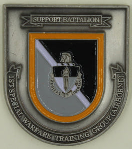 1st Special Warfare Training Group Airborne Support Battalion ser#003 Army Challenge Coin