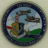 129th Rescue Wing Pararescue/PJ Air Force Challenge Coin
