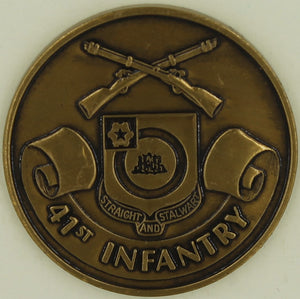 41st Infantry Army Challenge Coin