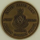 Aviation Logistics School Ft. Eustis Army Challenge Coin