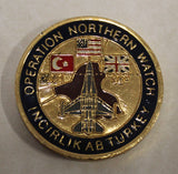 55th Fighter Squadron F-16 Falcon Operation NORTCH Air Force Challenge Coin