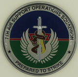 7th Air Support Operations Sq TACP Special Operations ser#0 Air Force Challenge Coin