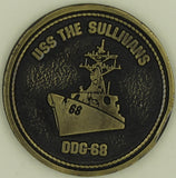 The Sullivans DDG-68 Vintage Navy Challenge Coin