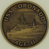 USS Coronado AGF-11 Third Fleet Navy Challenge Coin