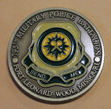 795th Military Police MP Battalion Fort Leonard Wood Army Challenge Coin