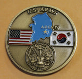 Military Police MP Camp Walker Korea Army Challenge Coin