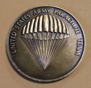 Golden Knights United States Army Parachute Team Vintage Challenge Coin