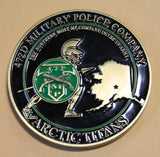 472nd Military Police MP Company Arctic Titans Alaska Army Challenge Coin