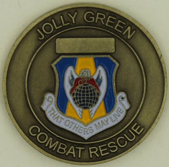 33rd Rescue Squadron Kadena Pararescue/PJ Air Force Challenge Coin