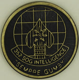 352nd Special Operations Group Intelligence Semper Gumby Air Force Challenge Coin