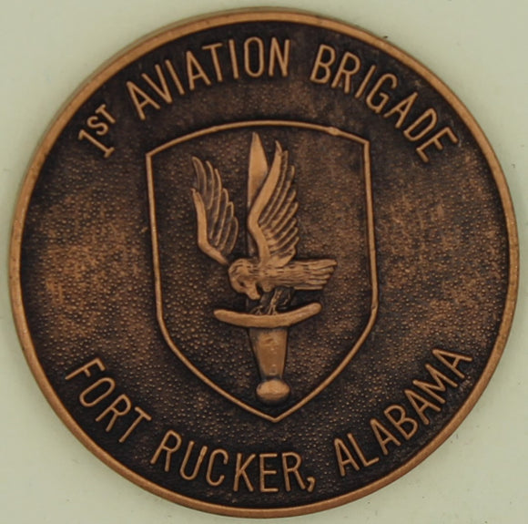 1st Aviation Brigade Ft Rucker Army Challenge Coin