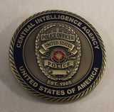 Central Intelligence Agency CIA, Special Services Branch K-9 / K9 Handler EOD Challenge Coin
