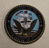 La Maddalena Sardegna (Sardinia) Italy Naval Support Activity Navy Challenge Coin