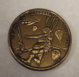 Airborne If You Ain't Airborne You Ain't $hit Serial #'d Bronze Army Challenge Coin Br