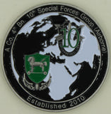 10th Special Forces Group Airborne 4th BN A Company ODA-0413 Army Challenge Coin