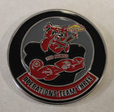 National Airborne Operations Center Nightwatch Operations Team Three / 3  Red Dawgs Air Force Challenge Coin