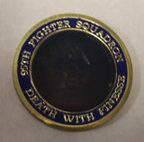 95th Fighter Squadron F-15 Eagle Tyndall AFB, FL Hologram Air Force Challenge Coin