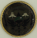 5th Special Forces Group Airborne 4th BN B Co Green Beret (GB) UP Army Challenge Coin