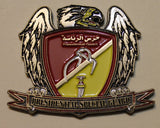 Presidential Special Guard United Arab Emirates UAE President Bush 2008 Visit Crisis Response Element SEAL Team 1/ One ST1 Navy Challenge Coin