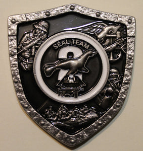 SEAL Team 2 / Two Chief's Mess ser#052 Navy Challenge Coin