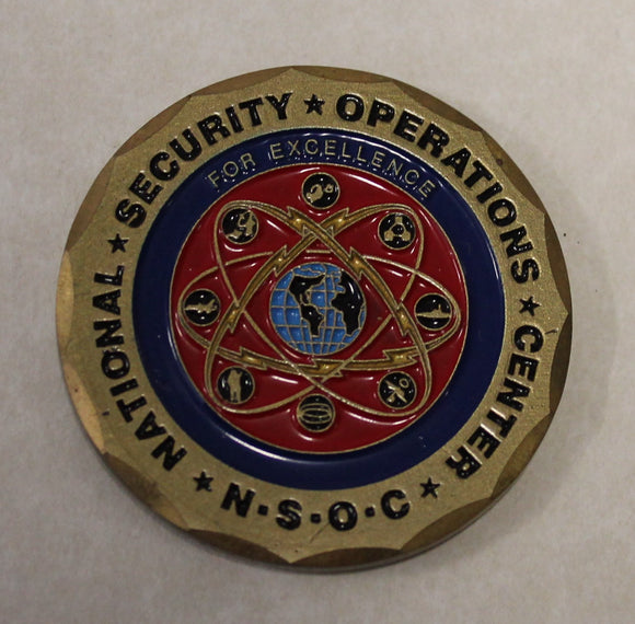 N-SOC National Security (SIGINT) Operations Center National Security Agency NSA Challenge Coin