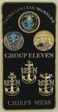 Naval Special Warfare Group 11/E;even Chief Mess Challenge Coin