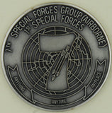 7th Special Forces Group Airborne Original Army Challenge Coin