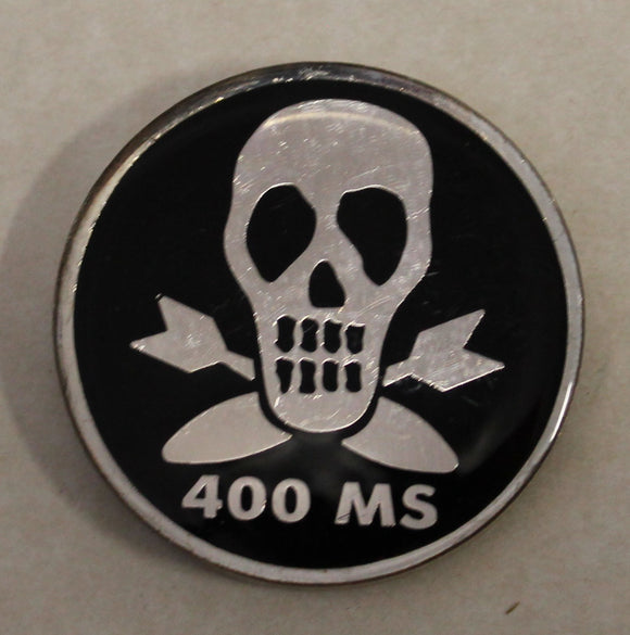 400th Strategic Missile Squadron (SMS)PEACEKEEPERAir Force Ballistic Missile Challenge Coin