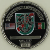 20th Special Forces Group Airborne 2nd BN A Company ser#080 Army Challenge Coin