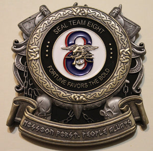 SEAL Team 8 / Eight Massive Odin Ser #627 Navy Challenge Coin