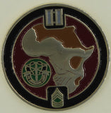 10th Special Forces Group Airborne 4th Battalion S-2 Intelligence Skull Commander Challenge Coin