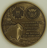 Coast Guard Homeland Security Challenge Coin
