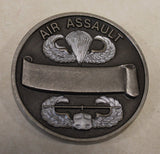 101st Airborne Division Air Assault Antique Silver Finish Army Challenge Coin