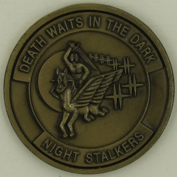 160th Special Operation Aviation Regiment SOAR Night Stalkers Army Challenge Coin