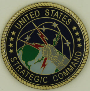 STRATCOM Commander Admiral Cecil D Haney Challenge Coin