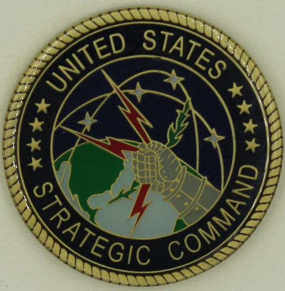 STRATCOM Commander Admiral Cecil D Haney Challenge Coin