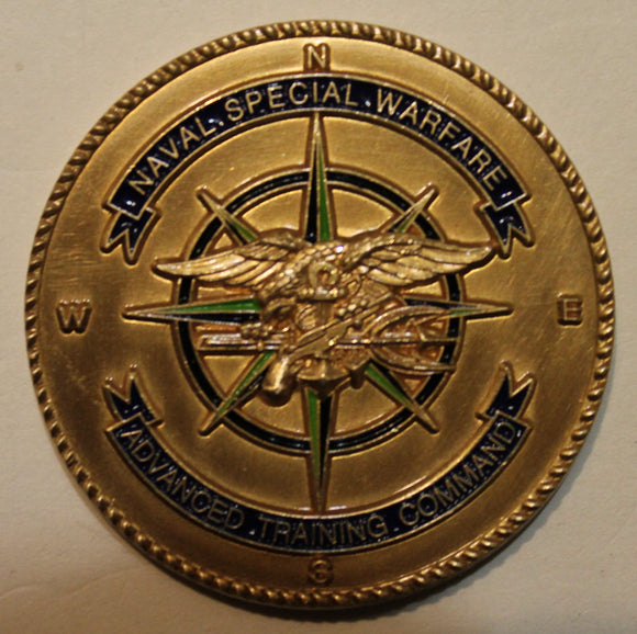 Naval Special Warfare Advanced Training Command Navy SEAL Challenge Coin