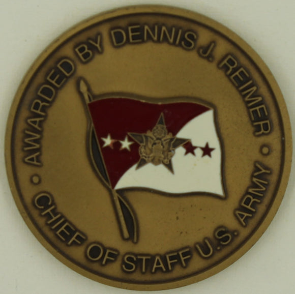 Chief of Staff United States Army General Dennis Reimer Challenge Coin