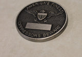 Delta Force Elite Tier 1 CAG Army Special Forces Antique Silver Finish Challenge Coin