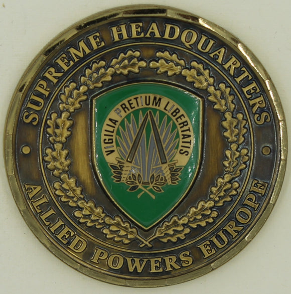 Commander Supreme HQ Allied Powers Europe SHAPE General Breedlove Challenge Coin