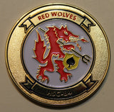 Helicopter Sea Combat Squadron 84 (HSC-84) Red Wolves Special Warfare Navy Challenge Coin / SEALS